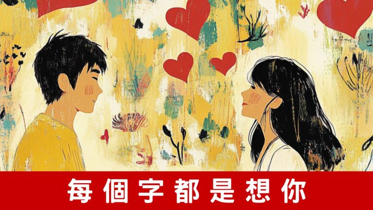 每個字都是想你 ｜ LOVE BEYONG WORDS
